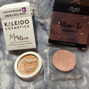 Set of two highlighters/Illuminators by ciate and kaleido
